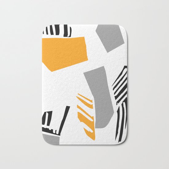 abstract 60 Bath Mat