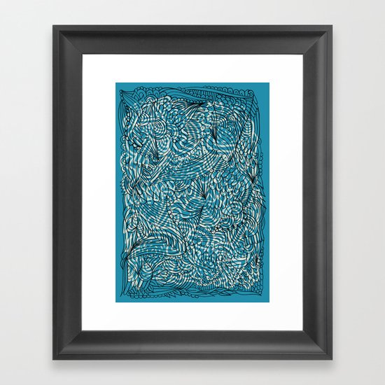 Sea of Everything Framed Art Print