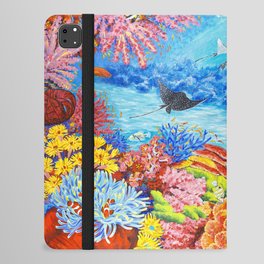 Coral Reef Life iPad Folio Case
