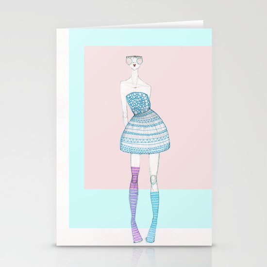 Doll Stationery Cards