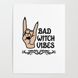 Bad Witch Costume Poster