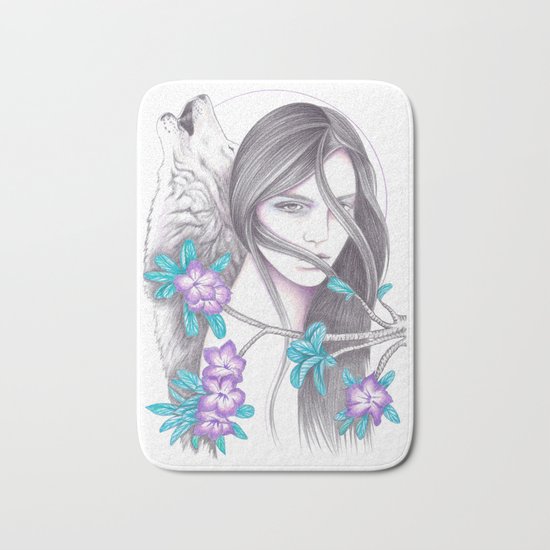 Desert Flower Bath Mat