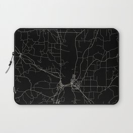 Macon County - minimalist map  Laptop Sleeve