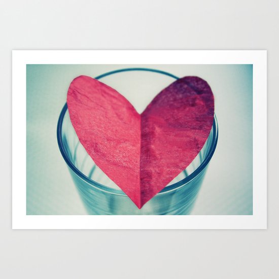 I Give You My Heart Art Print