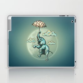 Flying elephant Laptop & iPad Skin