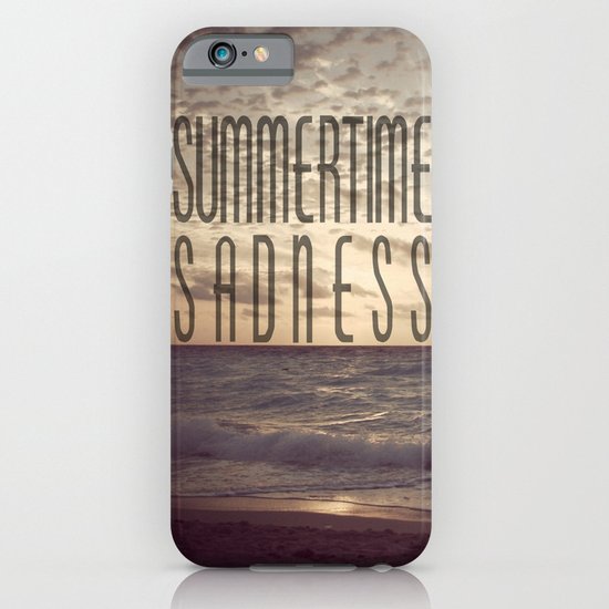 SUMMERTIME SADNESS iPhone & iPod Case