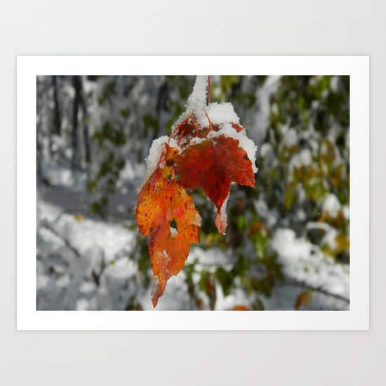 The Last of Autumn 3 Art Print