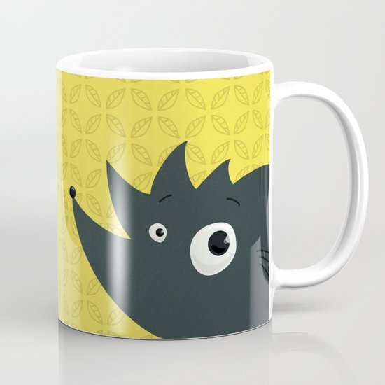 Cute Cartoon Hedgehog Mug