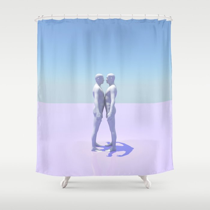 Bump 2 Shower Curtain