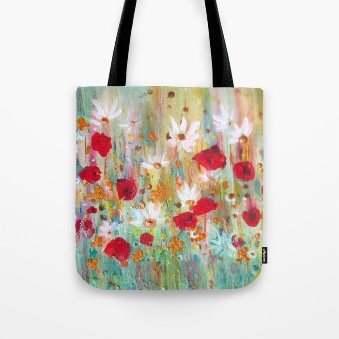 A summer meadow Tote Bag by valzart | Society6