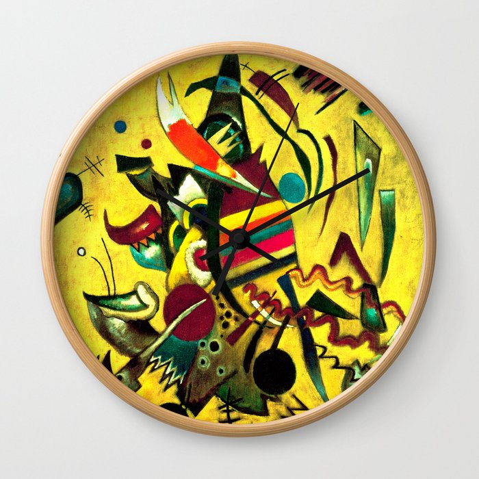 Wassily Kandinsky - Points - Abstract Art Wall Clock