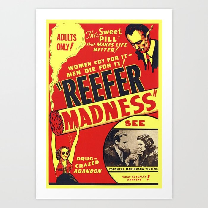 Reefer Madness Film Art Print