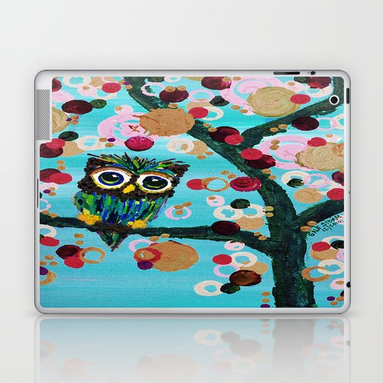 :: Gemmy Owl Loves Jewel Trees :: Laptop & iPad Skin