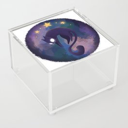 Space Cat Acrylic Box