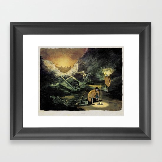 World At War - 'Cookout' Framed Art Print