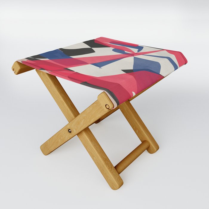 Abstract infinity 20 Folding Stool