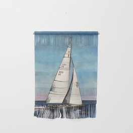 Close Aboard Her Wake Wall Hanging