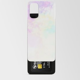 Rainbow watercolor Android Card Case