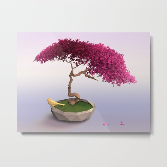 Bonsai Metal Print
