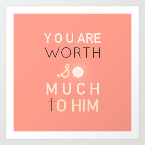 Worthy Art Print