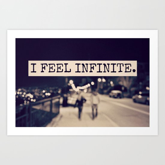 I Feel Infinite Art Print