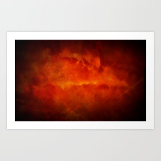 Fire Storm Art Print