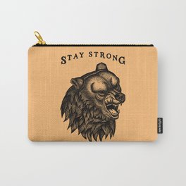 STAY STRONG NEVER GIVE UP Carry-All Pouch