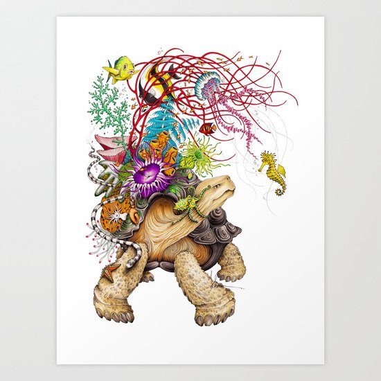 Return To The Sea Art Print