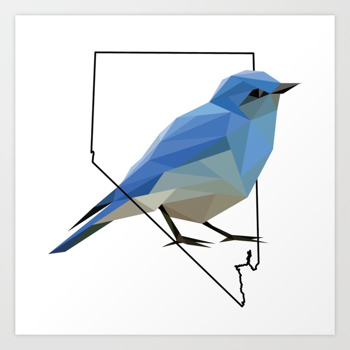 blue bird drawing for kids