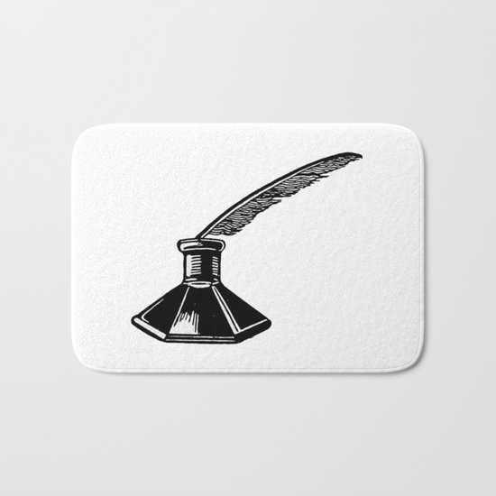 Ink bottle Bath Mat