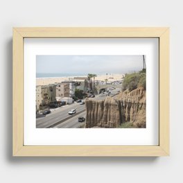 Scenic Santa Monica vista Recessed Framed Print