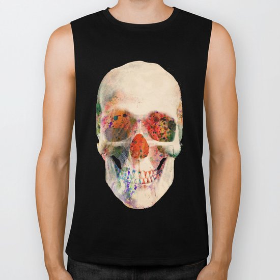 SKULL Biker Tank