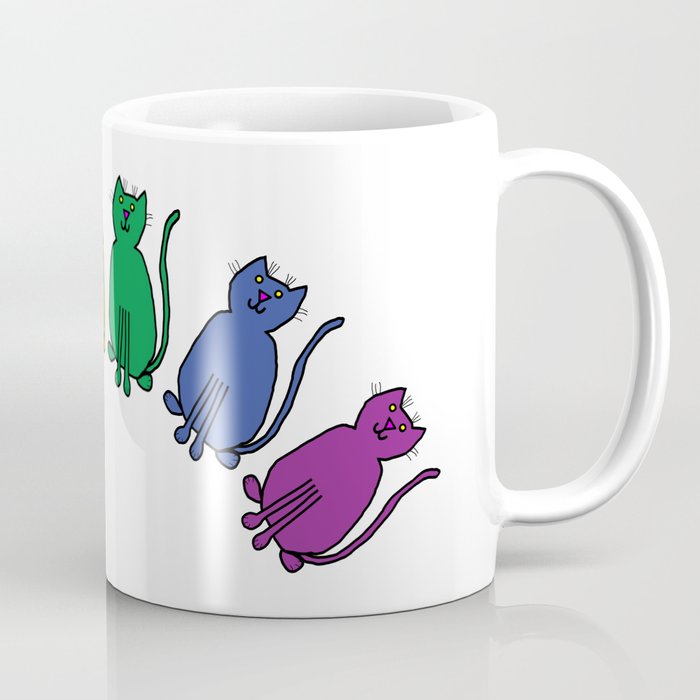 Pride Cat Rainbow  Coffee Mug