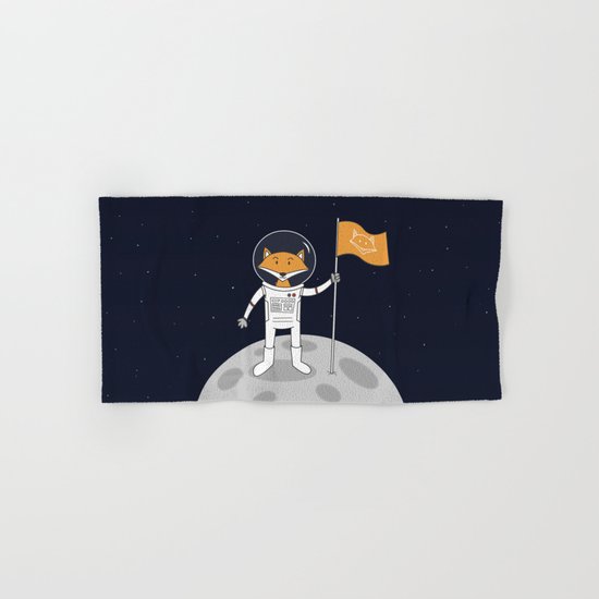 The Fox on the Moon Hand & Bath Towel