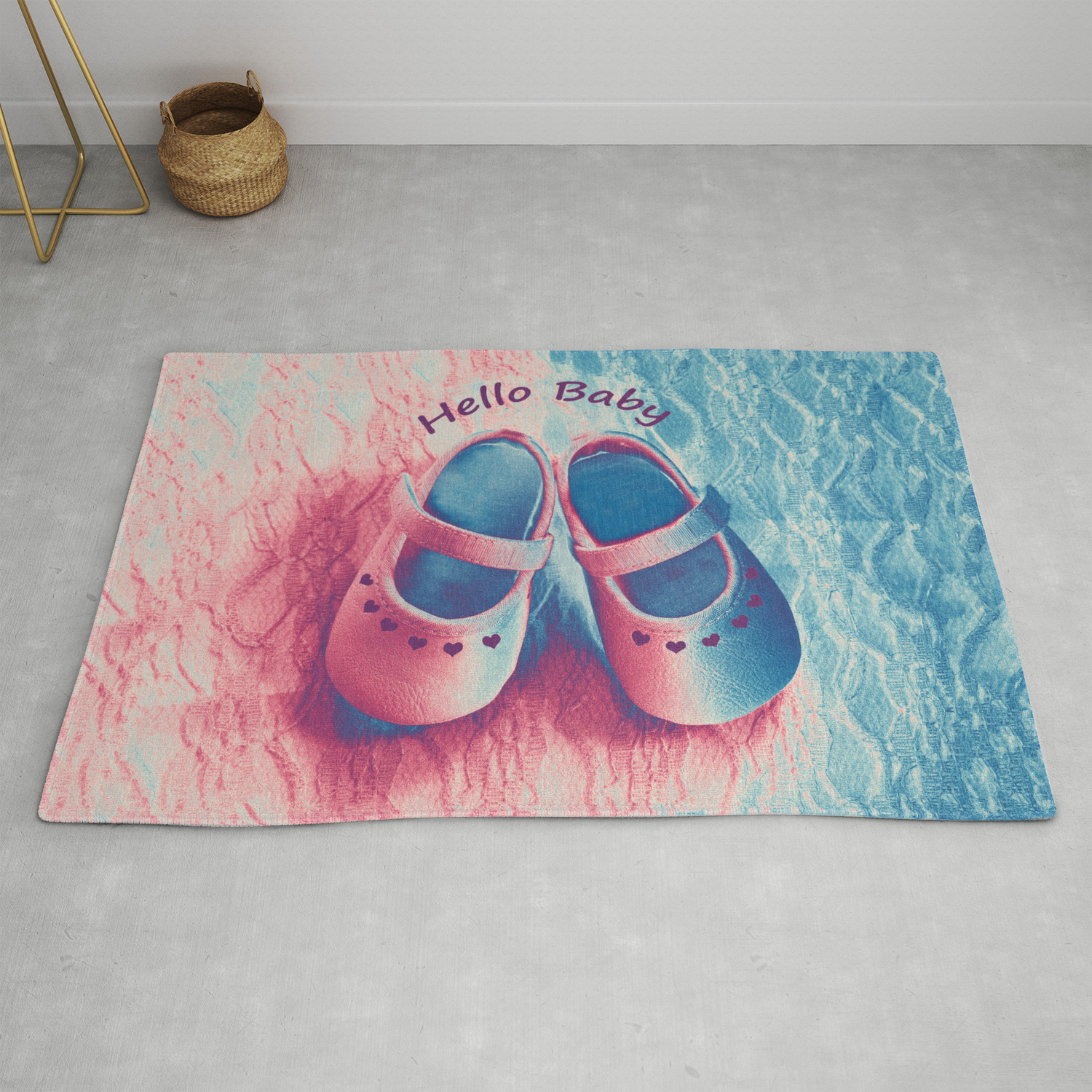 Hello Baby Rug By Marionboe Society6 Hello Baby Rug By Marionboe Society6
