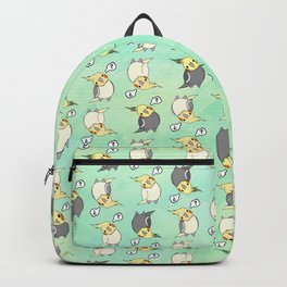 Confused Cockatiel - Pattern Backpack