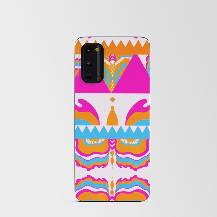 dreaming in dayglo, pink  Android Card Case