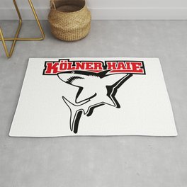 The Kolner Haie - Hockey shirt - IMMERWIGGER Area & Throw Rug