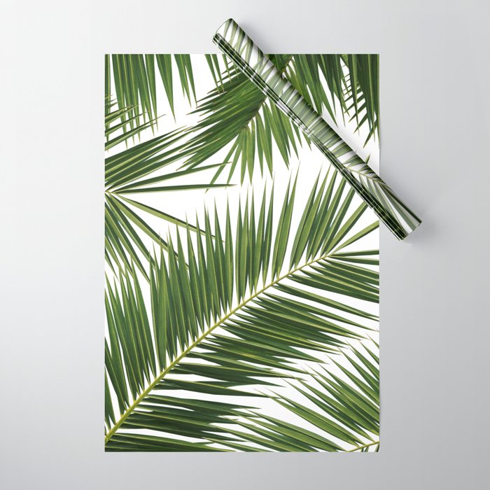 Palm Leaves Jungle Finesse #1 #tropical #wall #art #society6 Wrapping Paper