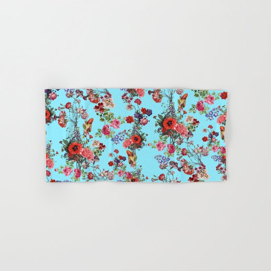 Botanic Pattern Hand & Bath Towel
