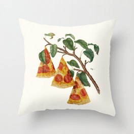 Pizza Plant Throw Pillow