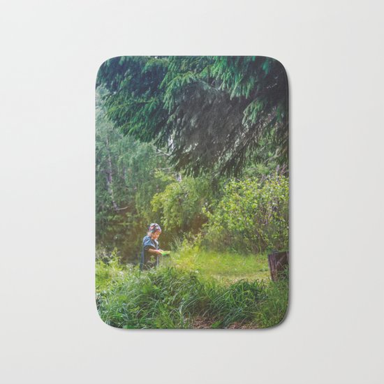Forest inhabitant Bath Mat
