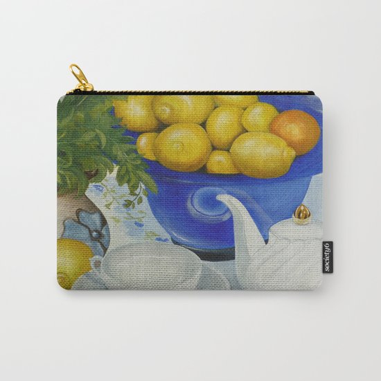 Lemon Tea Carry-All Pouch