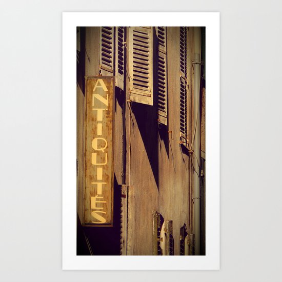 Rusty Art Print