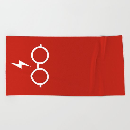 Harry Potter Minimal Beach Towel