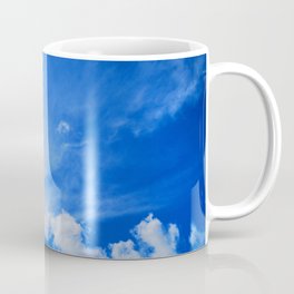 blue cloudy sky std Coffee Mug