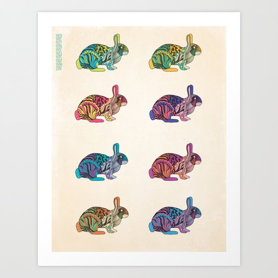 Rabbit Art Print
