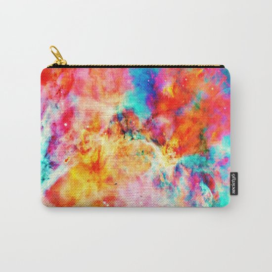 Colorful Abstract Nebula Carry-All Pouch