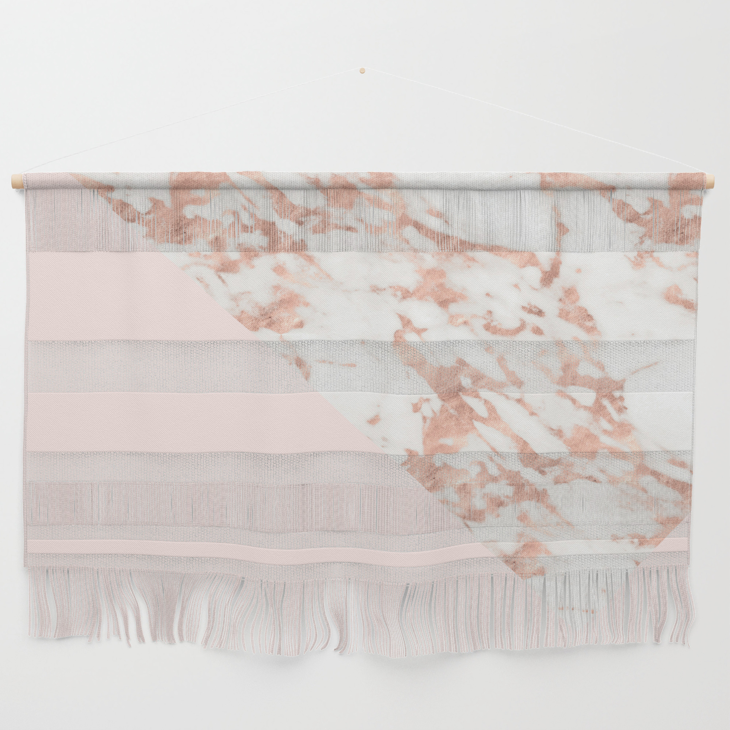 Rose Gold Blush Aesthetic Wall Hanging By Marbleco Society6 Cool, aesthetic, anime art, anime guy, anime boy, smoking, hoodie. rose gold blush aesthetic wall hanging by marbleco