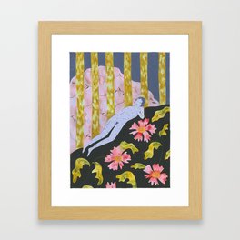 Trapped in the forest for 7 years Framed Art Print